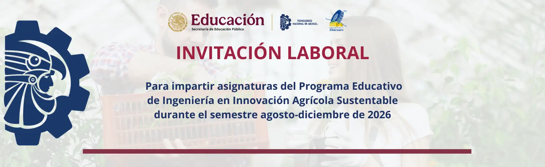 INVITACIÓN LABORAL AGRONOMO
